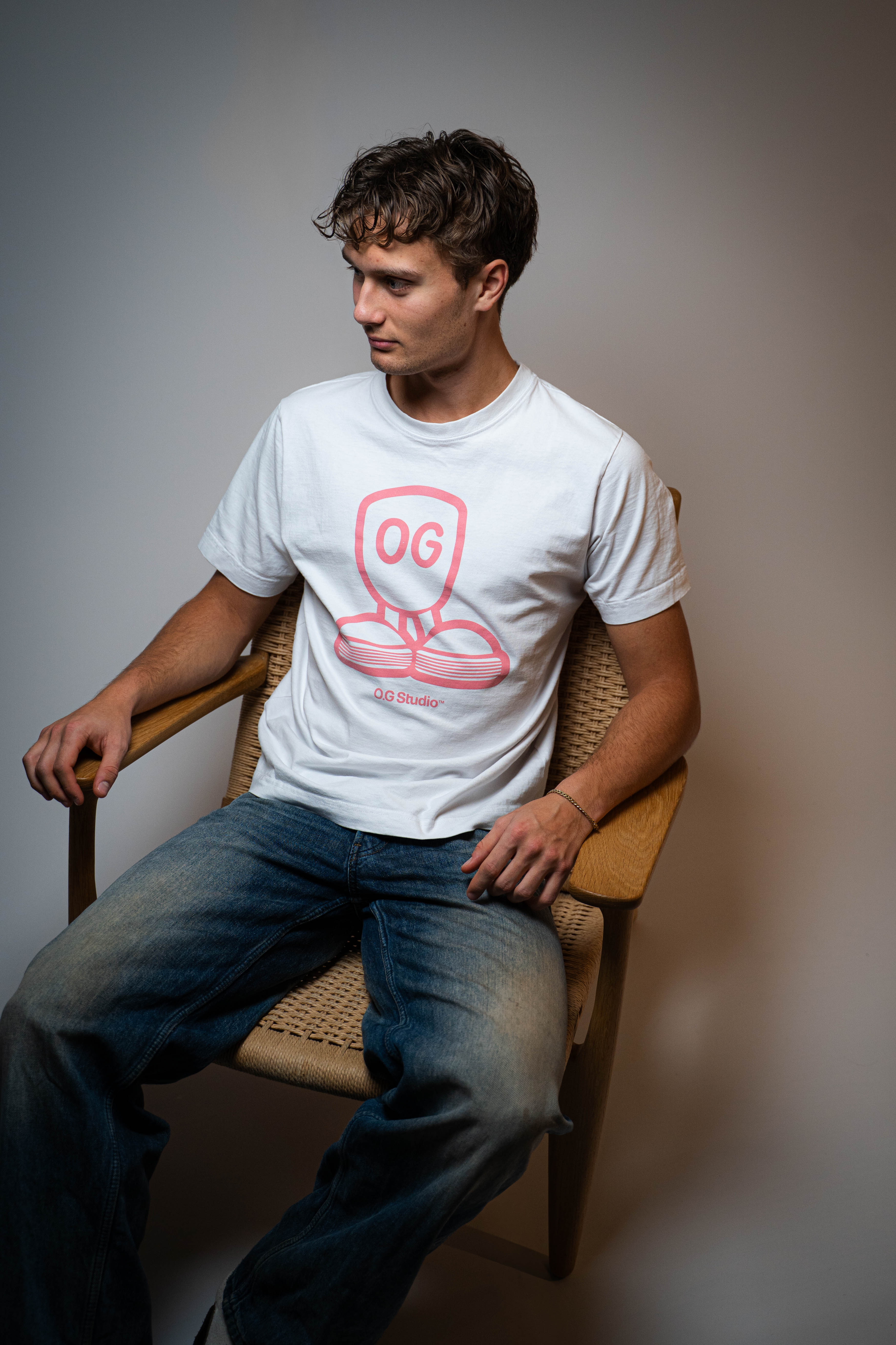 O.G Studio™ T-Shirt Hvid