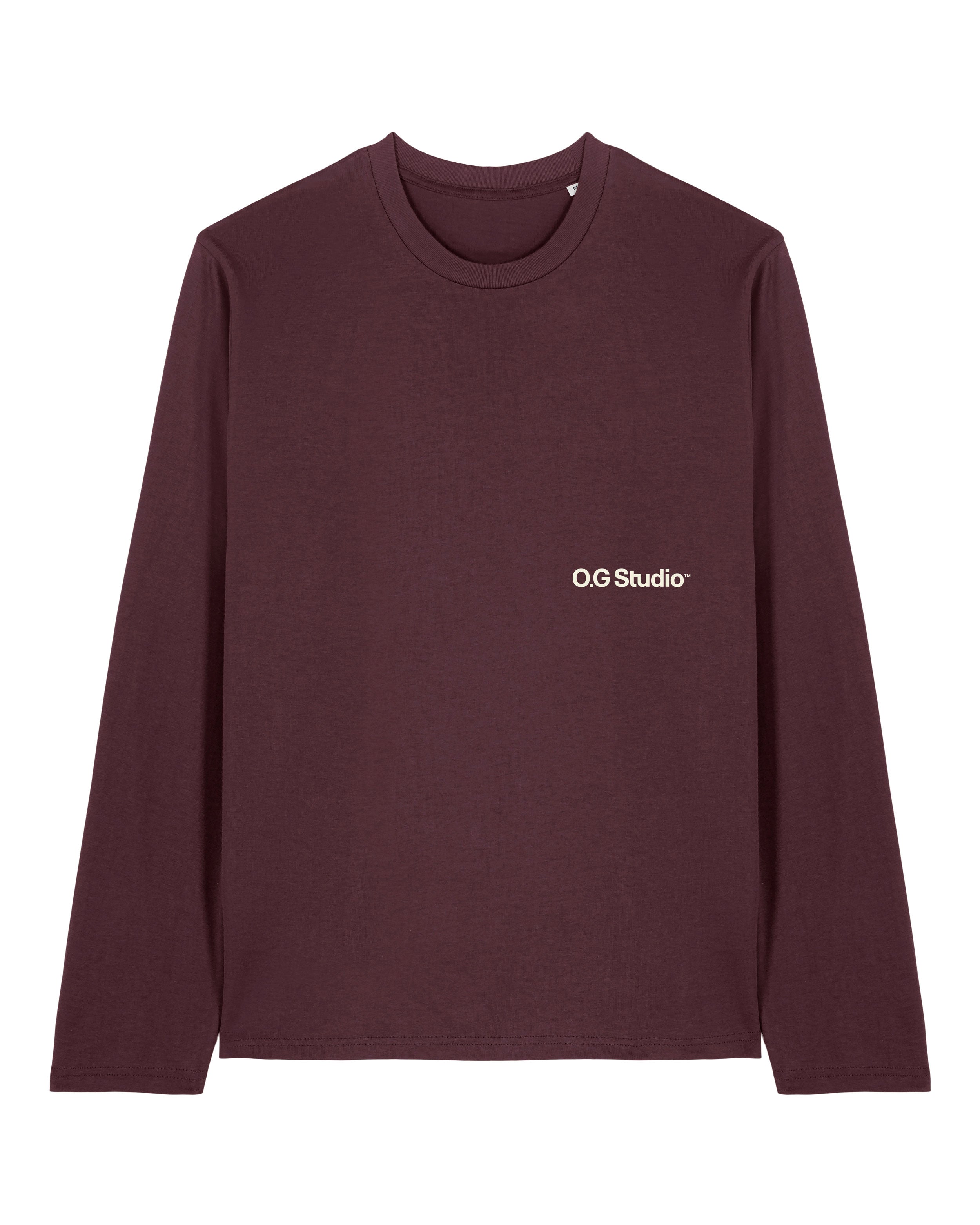 Longsleeve - Rød brun